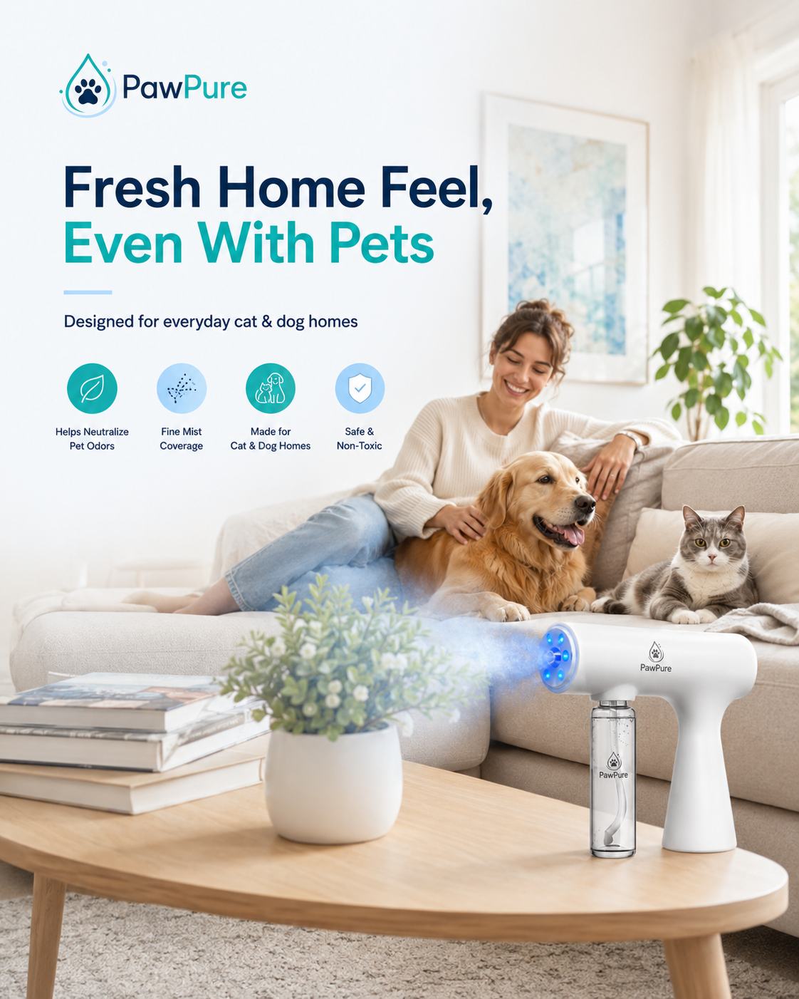 PawPure™ Fresh Home Mist